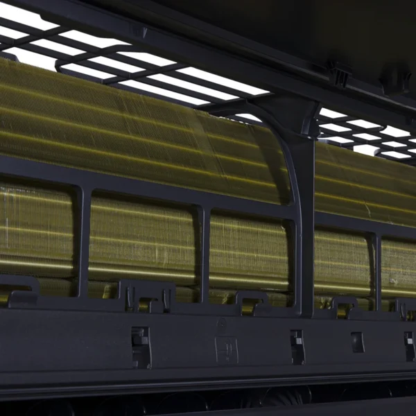 detail na vnútro klimatizácie 5,5kW VIVAX ACP-18CH50AEHI R32 zrkadlová sivá