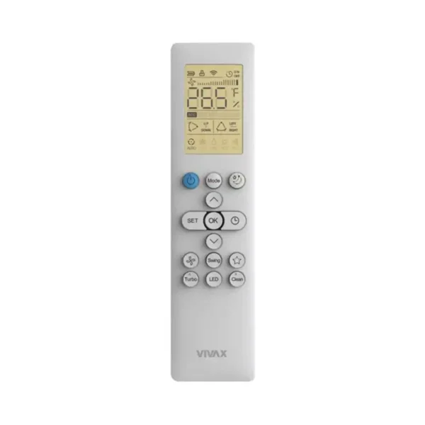 dialkový ovládač VIVAX Q Design nástenná klimatizácia 3,4kW