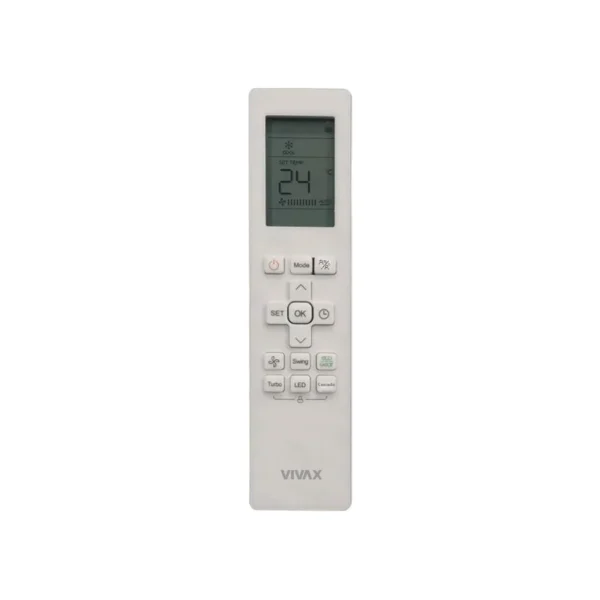 dialkový ovládač - klimatizácia VIVAX ACP-12CH35AEHI GRAY MIRROR 3,5kW