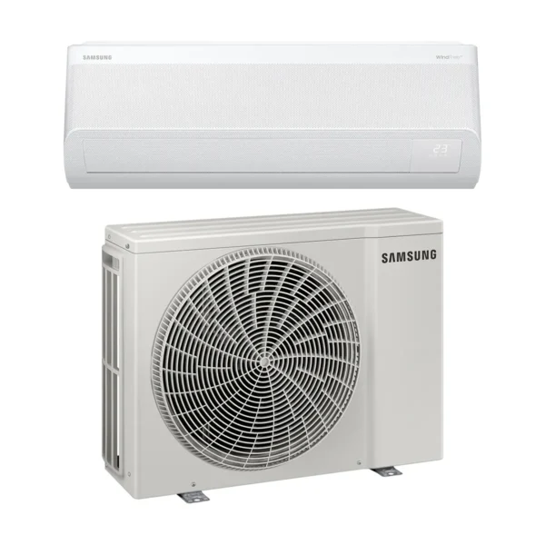 5kW set klimatizácie Samsung WindFree Comfort s výrobným číslom AR60F18C1AWNEU a AR60F18C1AWXEU