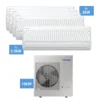 Klimatizácia Samsung multisplit AJ100TXJ5KG/EU 10 kW + WindFree Comfort S2 biela 3,5 kW AR60F12C1AWNEU + 4x 2 kW AR60F07C1AWNEU